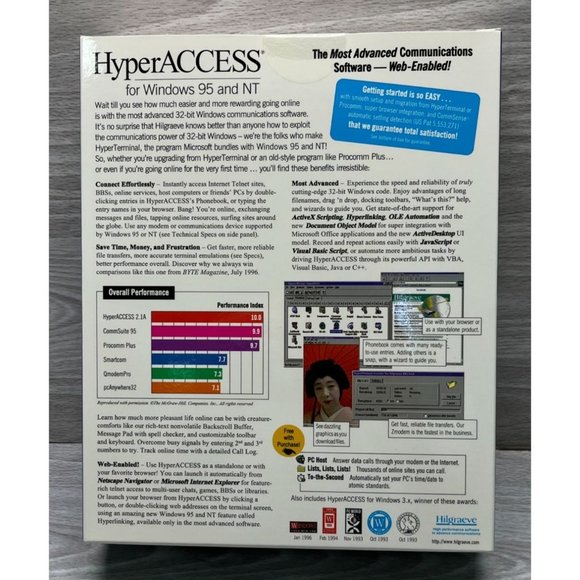 HyperAccess 8 Windows 95 PC Terminal Emulation Software CD Upgrade HyperTerminal - Picture 2 of 10
